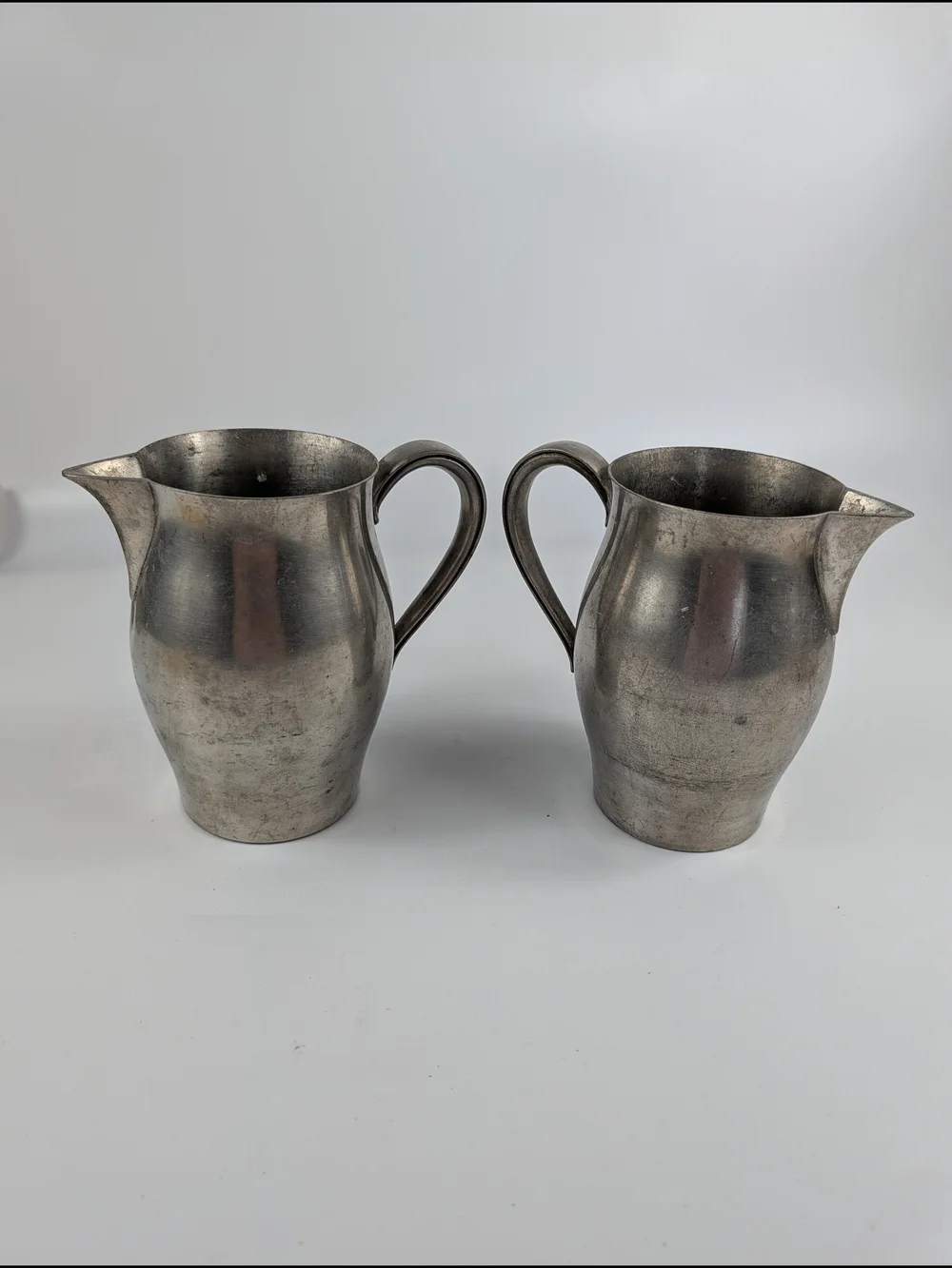Set of 2 International Pewter Pitchers (#2761732)  6